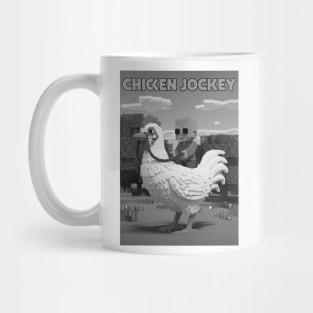 Chicken-Jockey - Funny Alien riding chicken #2 Mug
